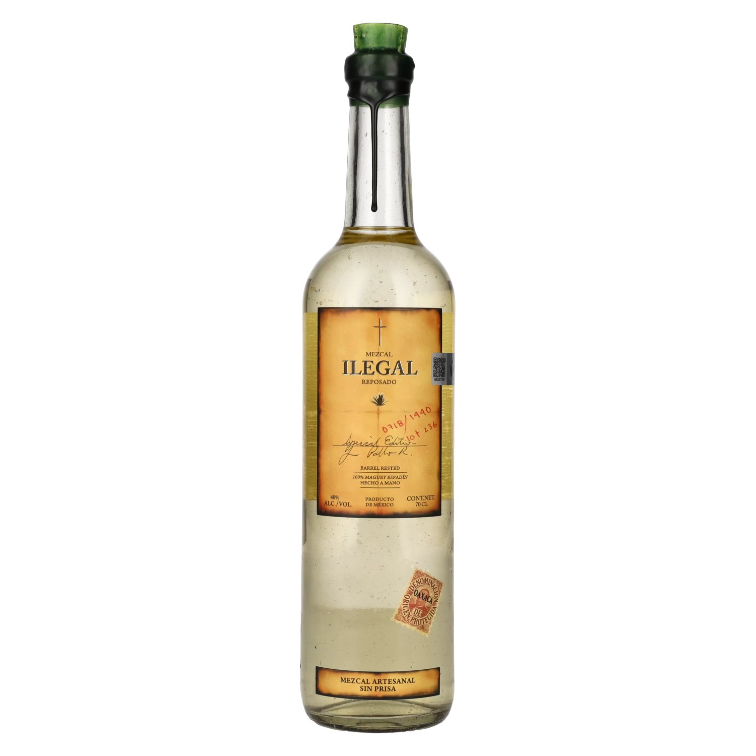 delicando Ilegal Mezcal Reposado Special Edition 40% Vol. 0 7l Jubiläumsangebot