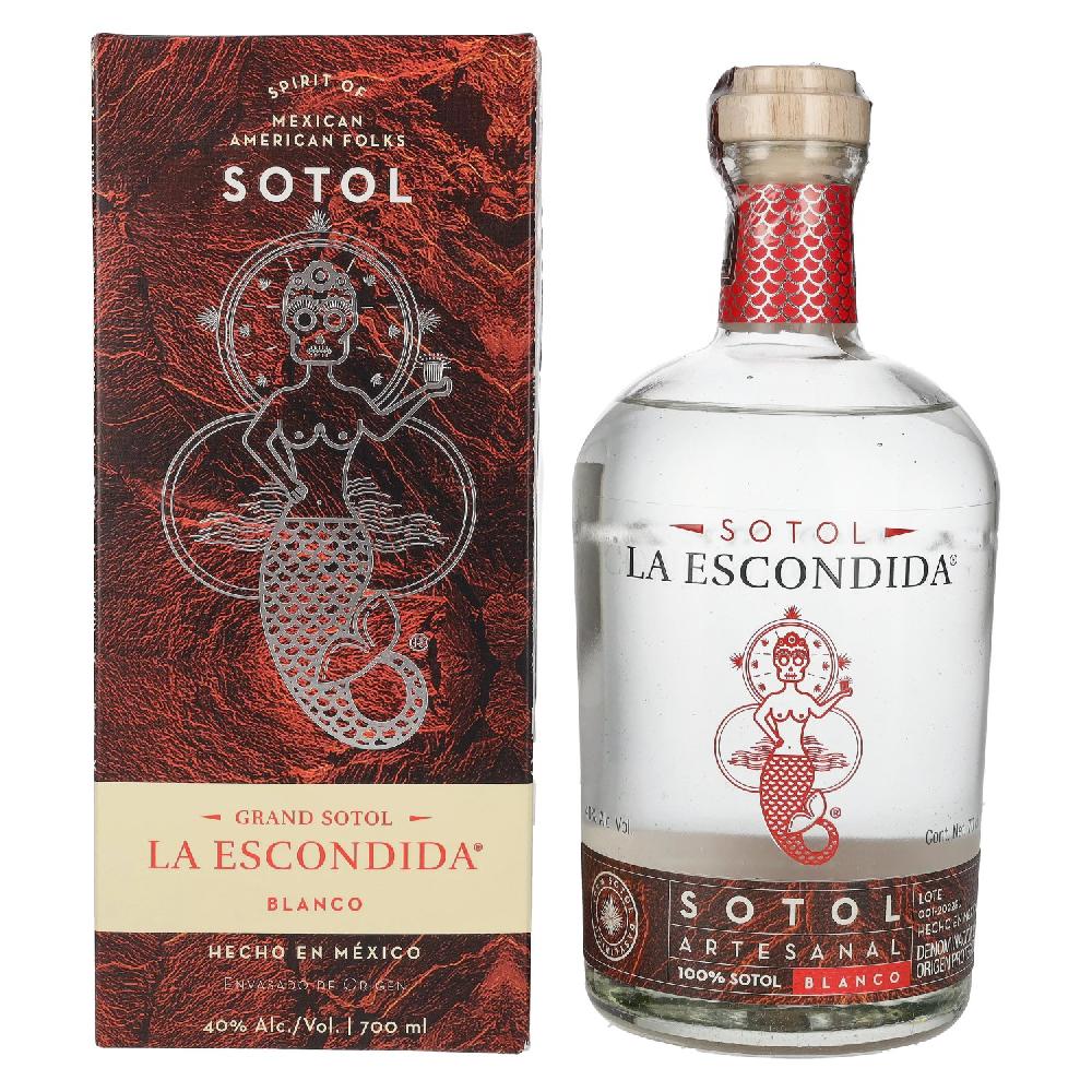 delicando La Escondida Sotol Artesanal Blanco 40% Vol. 0 7l in Geschenkbox JETZT KAUFEN