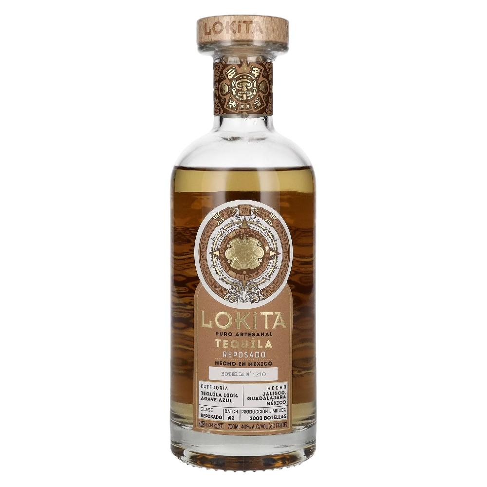 delicando Lokita Tequila Reposado 100% Agave Azul 40% Vol. 0 7l